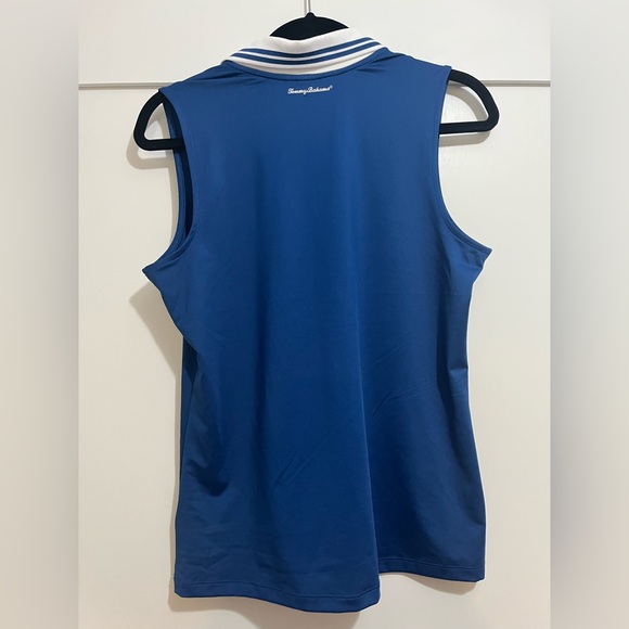 NWT Tommy Bahama Medium UPF50 Quick Dry Golf Sleeveless Collar Shirt - Picture 6 of 10